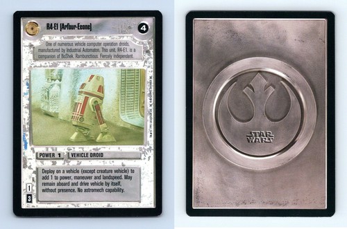 R4-E1 (Arfour-Eeone) Star Wars Premiere Limited 1995 LS Common CCG Card