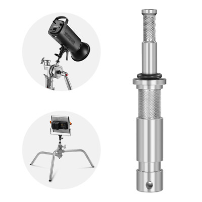 NEEWER 1-1/8''Junior Male Stud to 5/8'' Baby Male Stud Stand Adapter for C Stand