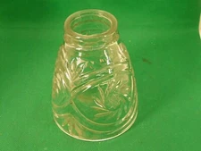 Glass Pendant Shade with Cut Glass Detailing--81085