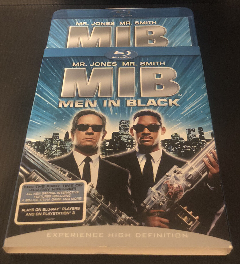 Men in Black [1997] (Blu-ray,2008) New Sealed Slip Cover