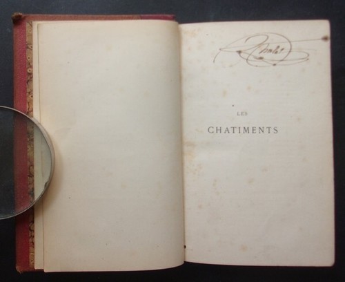 LES CHATIMENTS Victor Hugo J. Hetzel et Cie Éditeurs fin 19e siècle - Picture 3 of 12