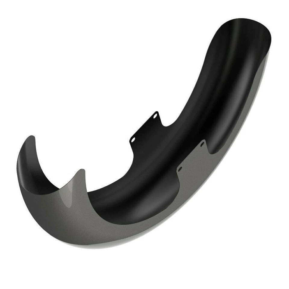 Charcoal Pearl 21" Reveal Wrapper Hugger Front Fender For 2009+ Harley Davidson - Image 3 of 4