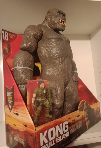 King Kong Skull Island 18 Inch Large 2016 Mega Figure Walmart Exclusive Monster - Picture 9 of 10