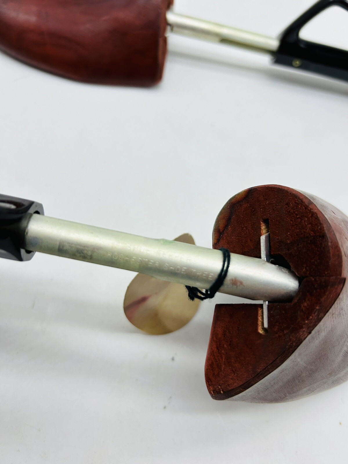 Vintage Wood Florsheim No 4 Rochester Travel Tree Shoe Keepers Stretchers NWT