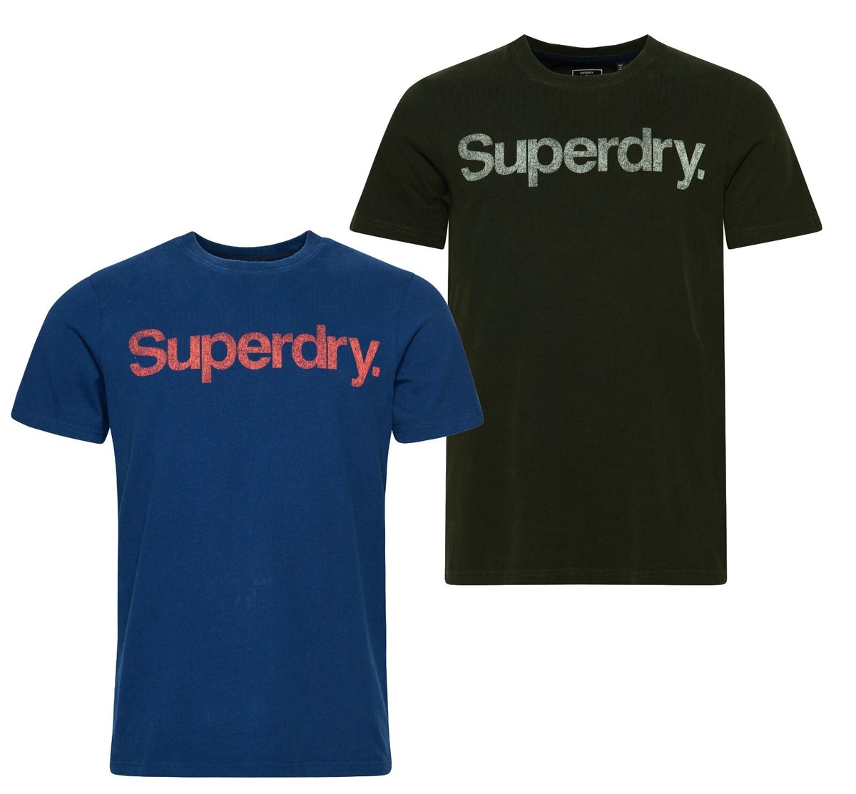 Superdry T-Shirt Short Sleeve Crew Neck Core Logo Classic