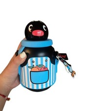 KKV Pingu Stainless Steel Insulated Cup with cup sleeve Birthday Gift-330ml