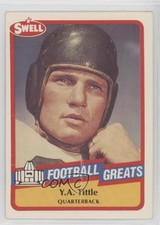 1989 Swell Football Greats YA Tittle #42 HOF 11ur