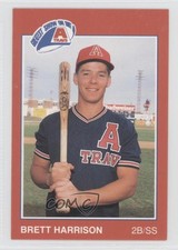 1988 Grand Slam Arkansas Travelers Brett Harrison #13 0q3