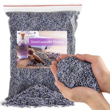 1/2 Pound Dried Lavender Flowers, Natural One Size, Purple