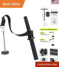 Adjustable Wrist and Forearm Roller – Essential Fitness Equipment for Home/Gym