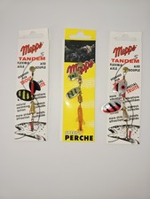 3x Mepps (France) Tandem Trout Salmon Perch Spinners, Fly & Spinning 