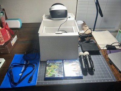 Sony PlayStation VR1 1st Generation Complete With Box And Games