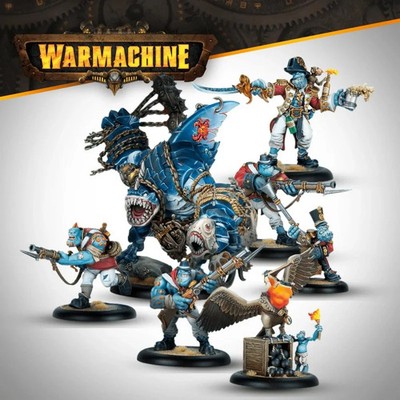 Warmachine: Foulblood's Armada Command Cadre (HIPS)