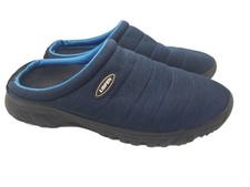 House Shoe Indoor Outdoor Unsex 46 Slip On Comfort Shoe Blue