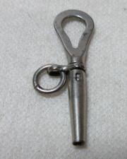 VINTAGE ANTIQUE POCKET WATCH WINDING KEY 8 WATCHMAKER ID 10