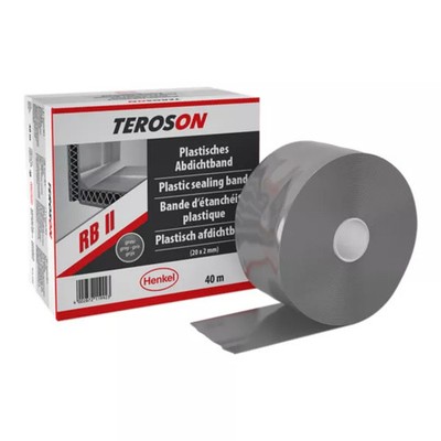Teroson RB II 20x2mm 40m grau Plastisches Abdichtband