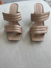 Tan Slip On Sandals