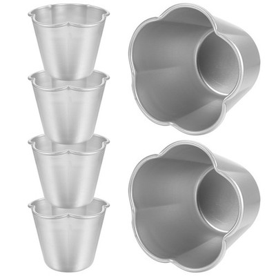 6 Pcs Cupcake-Backblech Yorkshire Pudding Pfanne Kuchen Formen -Backform