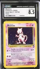 2000 Pokemon Mewtwo 10/130 Base Set 2 Holo CGC 8.5