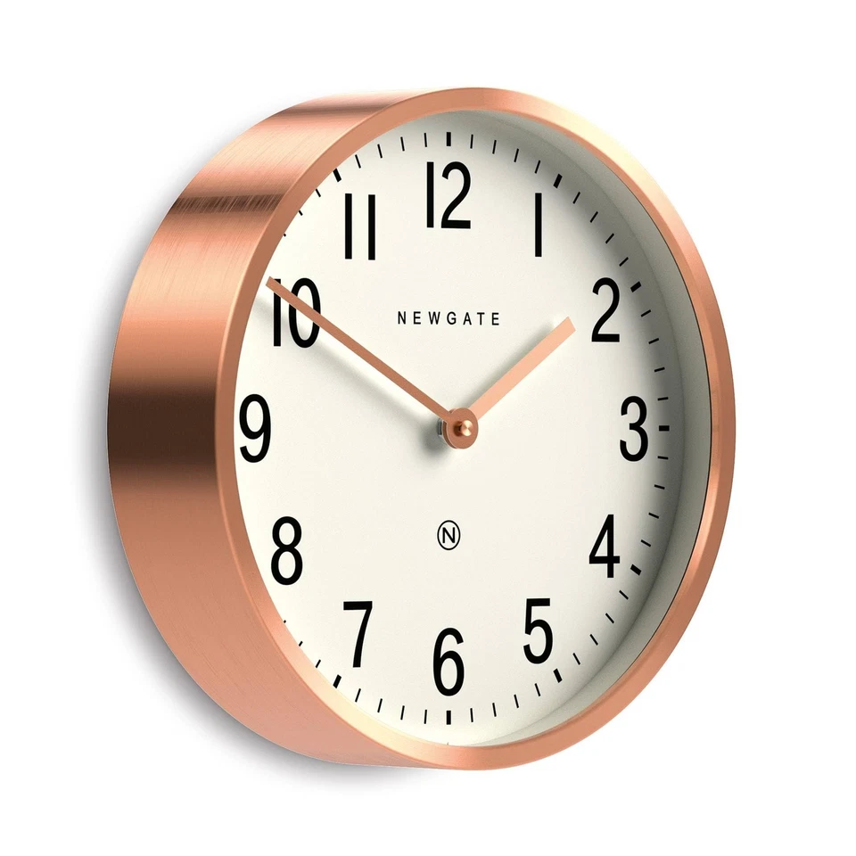 ® Master Edwards Wall Clock | Mid Century Style Clock | 12 inch | Deep Metal ... - Image 2 of 4