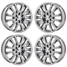 20 Gmc Acadia Pvd Bright Chrome Wheels-c Rims Factory Oem 5574 Exchange 2013...