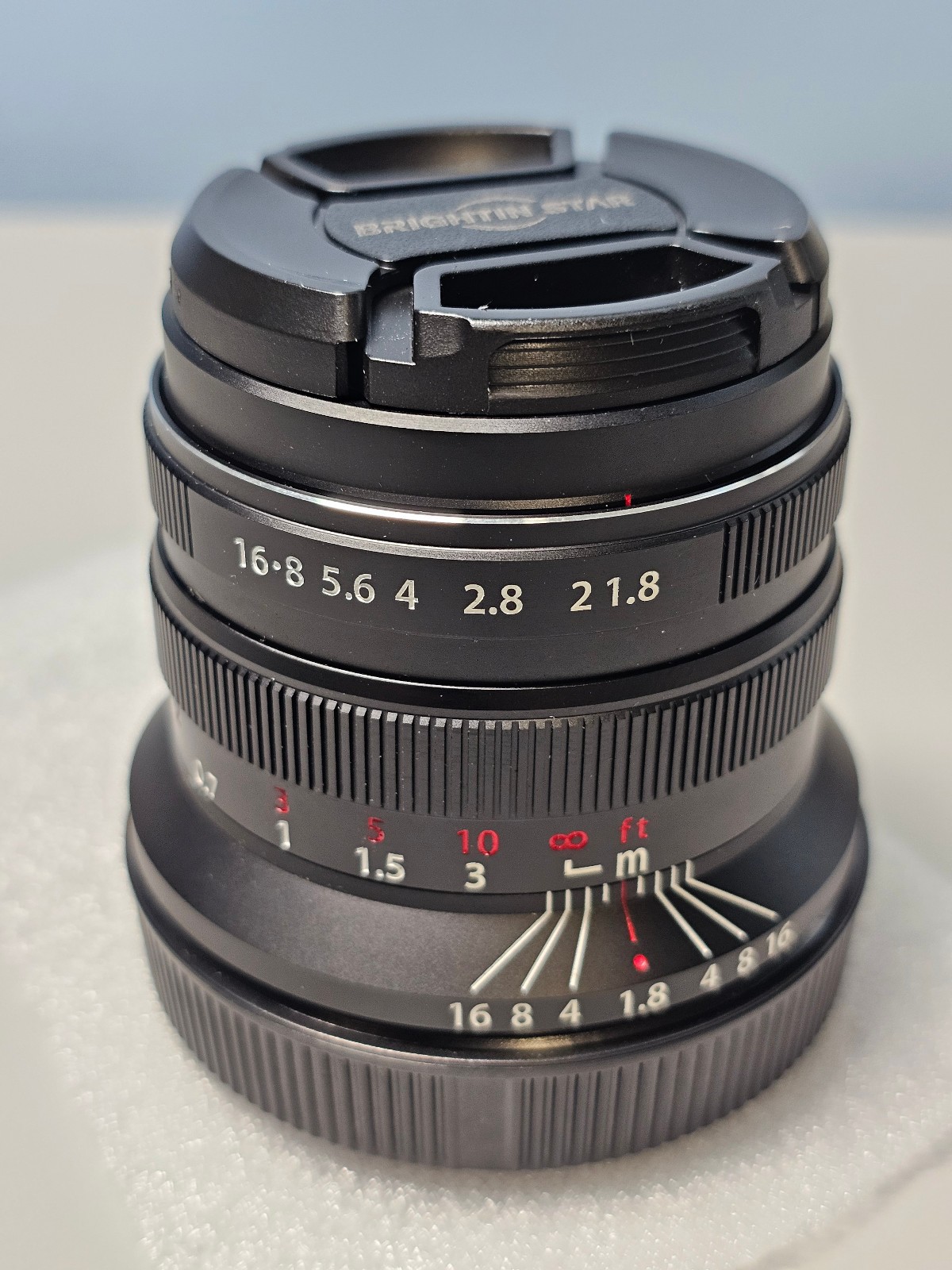 Brightin star 55mm F1.8 Full Frame Manual Focus Lens For Canon RF mount- New!