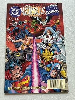 1996 DC VS Marvel Comics #4 The Showdown of the Century