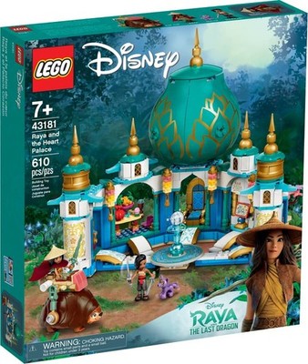 Lego 43181 - Disney - Raya and the Heart Palace -  New -Sealed Box