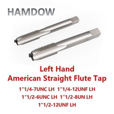 1PC Threading Taps 1"1/4 UN UNF UNC 1-1/4 LH American Left Hand Tap
