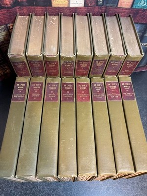 Works of Daniel Defoe 16 Volume Hardcover Set Cripplegate Edition 1908