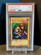 2004 IOC YU-GI-OH! INVASION OF CHAOS SPECIAL ED SPECIAL ED #SE1 GEMINI ELF PSA 9