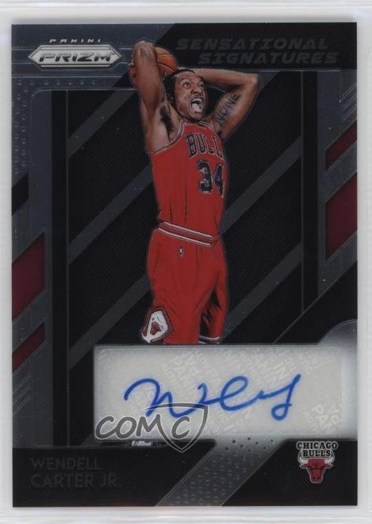 2018-19 Panini Prizm Sensational Signatures Wendell Carter Jr Rookie Auto RC kq9