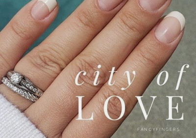 Color Street Nail Strips: **CITY OF LOVE* ~ CLEAR OVERLAY STRIPS ONLY** [READ]