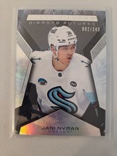 Jani Nyman Diamond Futures 82/249 2025-26 Upper Deck Black Diamond Hockey