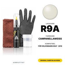 Lackstift Für Volkswagen Golf R9A Campanellaweiss Komplett Steinschlag Kit