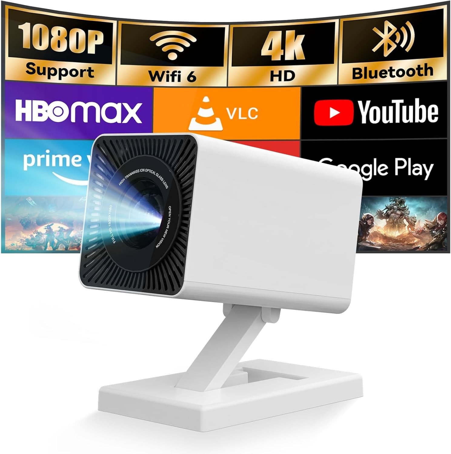 4K Mini Pocket Projector