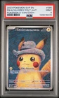 2023 POKEMON SVP EN-SV BLACK STAR PROMO #085 PIKACHU WITH GREY FELT HAT PSA 9