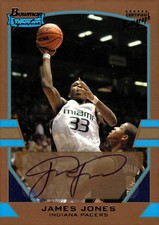 2003-04 Bowman Signature #107 James Jones #/1250