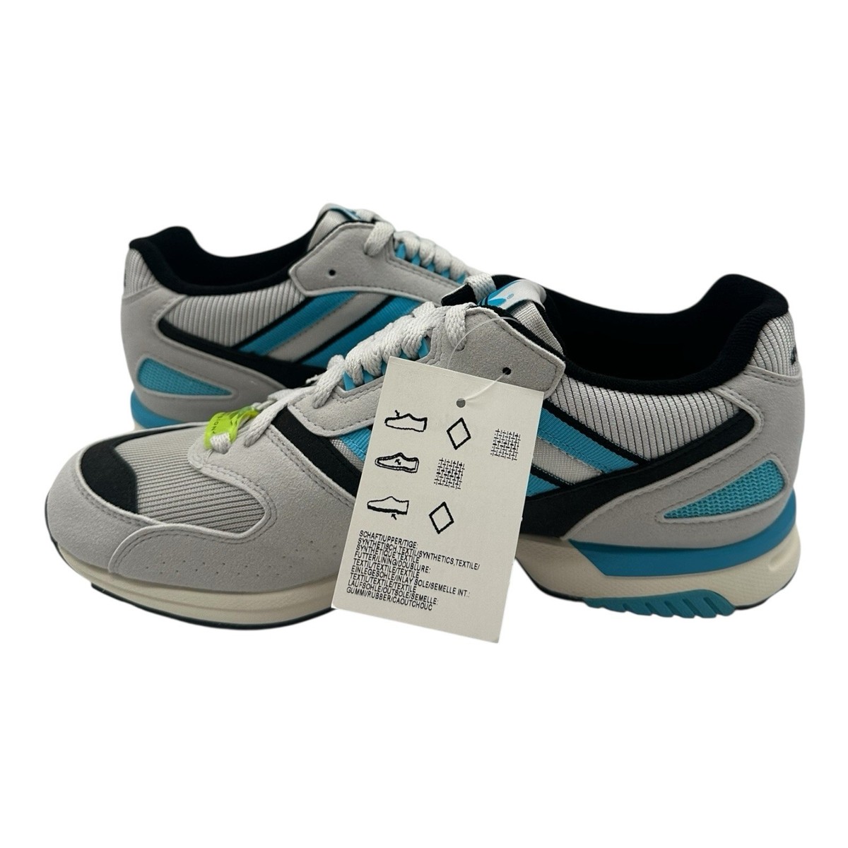 Adidas Consotorium Torsion ZX 4000 Shoes Mens Sz 10 White/Blue