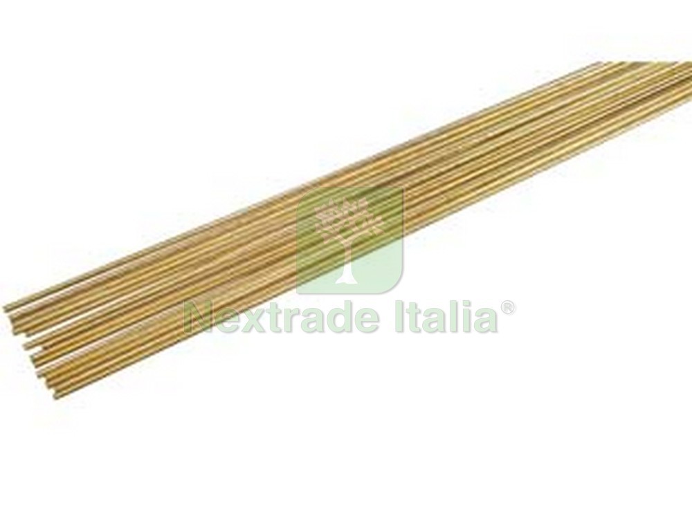2kg Barrette Ottone 3mm per Saldatura Senza Polvere - Lunghezza 100cm