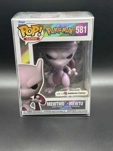 Mewtwo Funko Pop 581 Pokemon Center Pearlescent