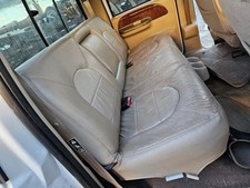 99 00 Ford F250 Super Duty Used Rear Crew Cab Lariat Leather Bench Seat Tan 4h