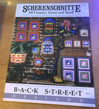 Vtg Scherenschnitte All Country: Great and Small Collection Scissor Paper Cuttin