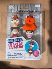 Scribble Stuff Pencil Stackers Erasers Cowboy Girl Mix Match Collectable NEW