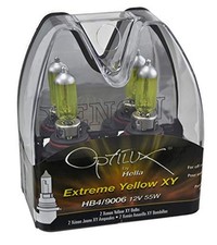 Hella H71070602 Optilux Xy Series Hb4 9006 Xenon Yellow Halogen Bulbs 12v 55w
