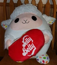 Snackles Series 2 Plush – Babra the Lamb 🐑 + Jelly Belly