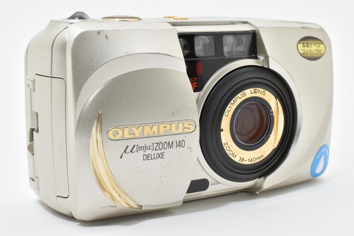 OLYMPUS μ mju ZOOM 140 DELUXE Point & Shoot Film Camera FROM JAPAN