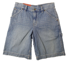 Urban Pipeline Carpenter Jeans Shorts Boys 16 Husky Cotton Pockets 11" Inseam