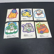 Trend Vintage Matte Large Scratch 'n Sniff Lot Of 6  Stickers