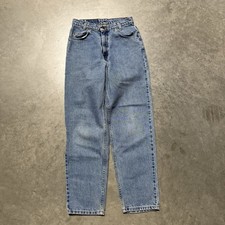 Vtg Levis 550 Student Jeans Mens s Blue Denim Relaxed Orange Tab USA 90s 24x27